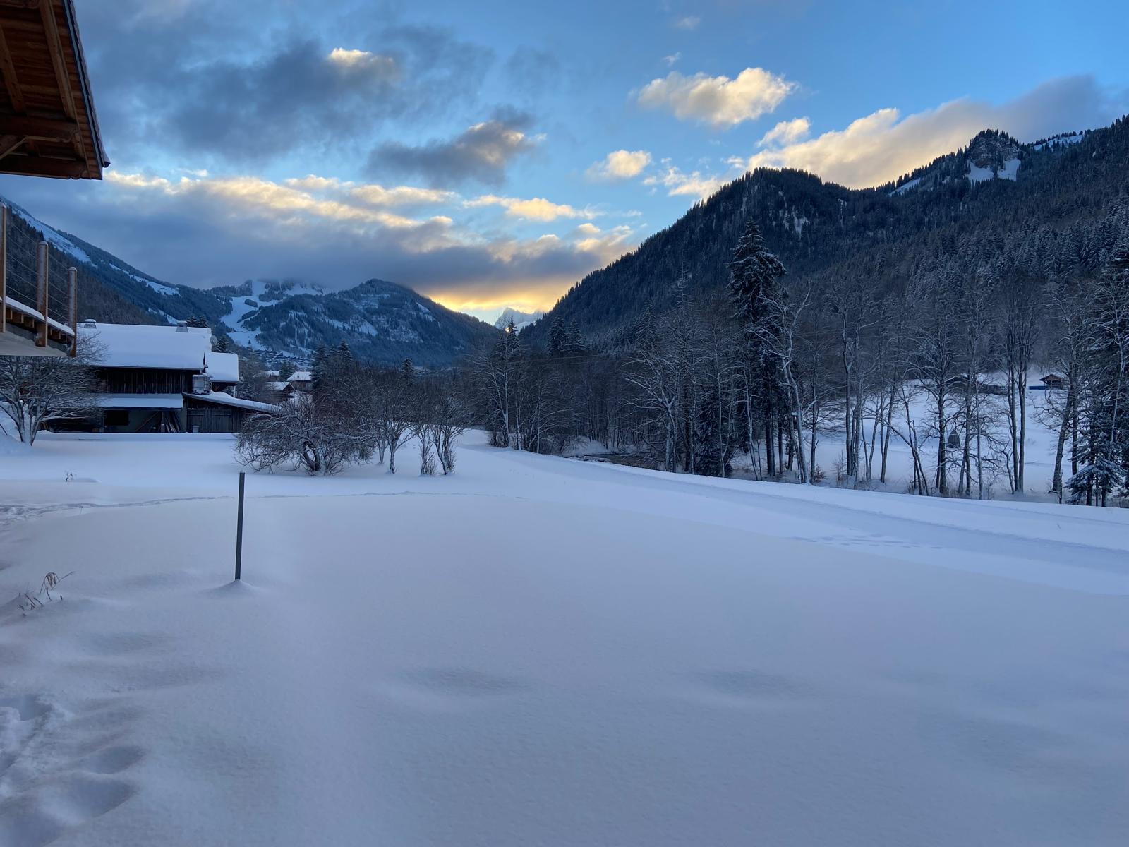 Vue vers Châtel